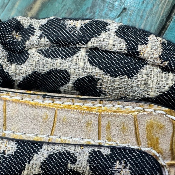 Vintage Y2K Jungle Cat Mini Purse Clutch Animal Print - Picture 4 of 13